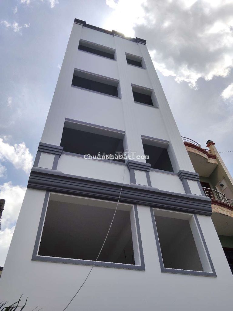 Nhà mới xây mới, 27 phòng, cho thuê CHDV. Gắn máy lạnh, gác lửng