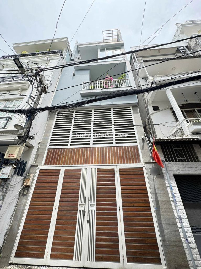 "Hot" nhà đẹp 4 tầng 60m2, hẻm xe hơi thông, ngay Phạm Văn Đồng