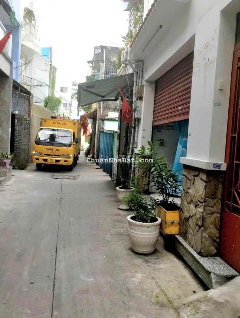 CHỈ4,5TỶ – NHÀ ĐƯỜNG BẠCH ĐẰNG – 48M2 – NỞ HẬU – HẺM XE TẢI THÔNG 🔥