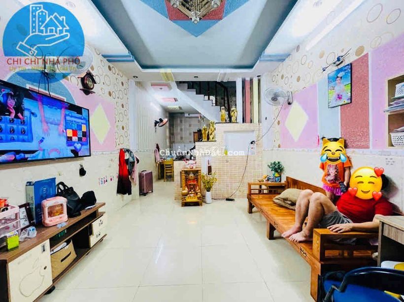 BÁN NHÀ GÒ VẤP, BÙI QUANG LÀ, GẦN EMART, 3.7❌13m,, 4 tỷ 2 nhỉn