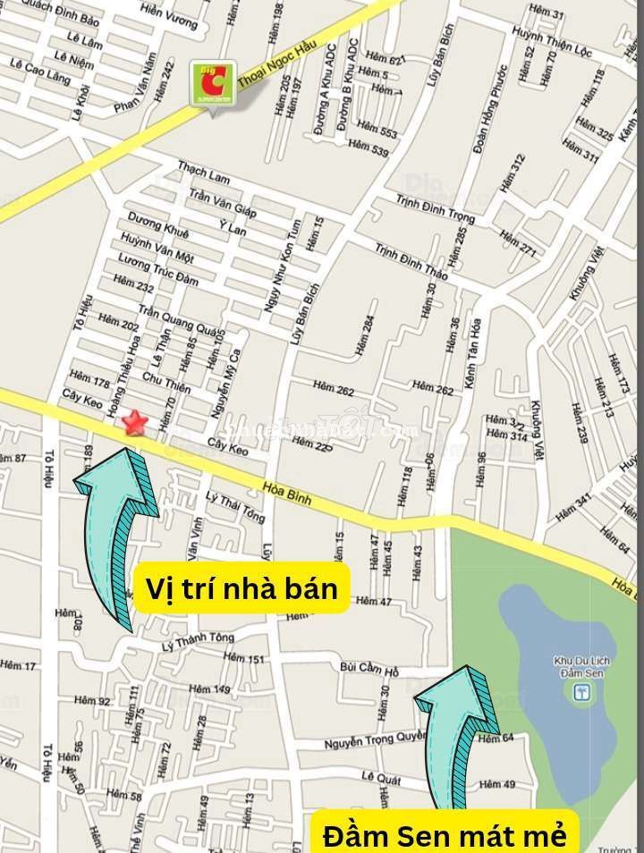 💥 GIÁ RẺ VÔ ĐỊCH| Hẻm xe tải Hoà Bình, Hiệp Tân,Tân Phú | 2 tầng–4PN